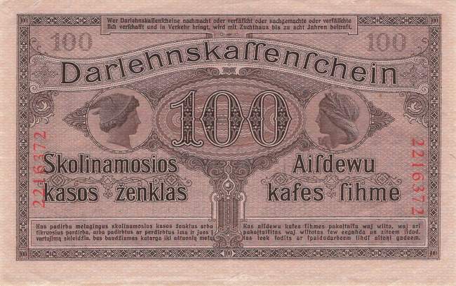 ro. 470 100 Mark 1918